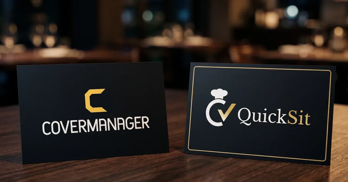 CoverManager vs QuickSit: comparativa de dos sistemas de reservas para restaurantes españoles