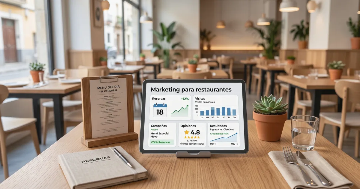 Marketing para restaurantes: guía completa para 2026