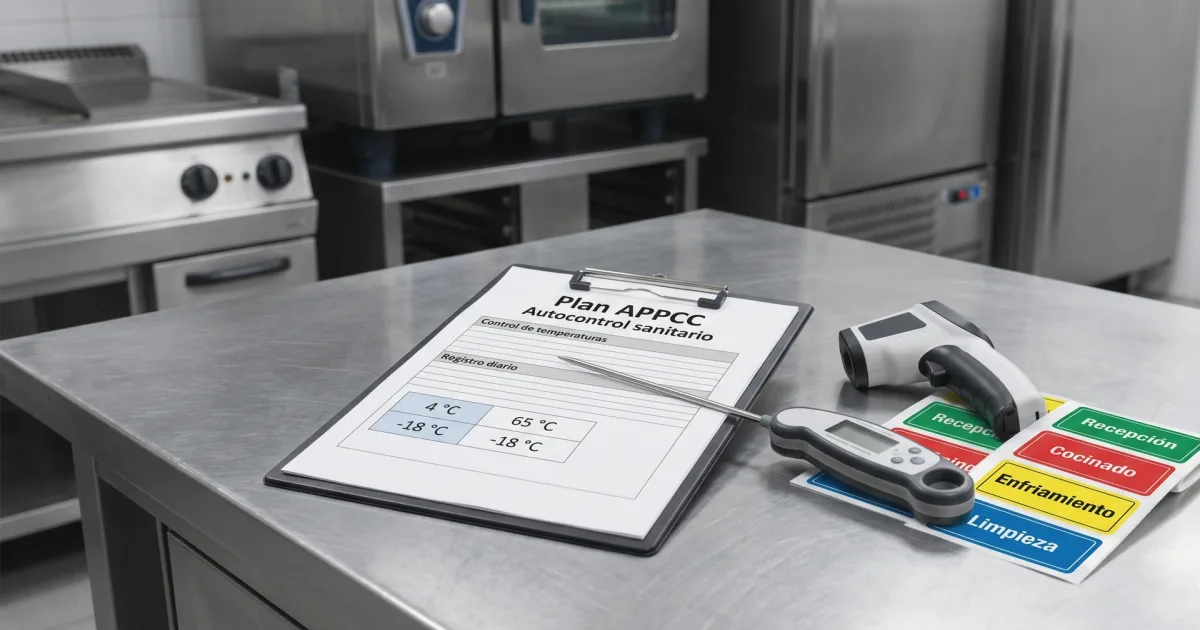 Plan APPCC para restaurantes: guía práctica 2026